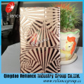 5mm Acid Etched Glass/Pattern Glass/ Deep Acid Etched Glass